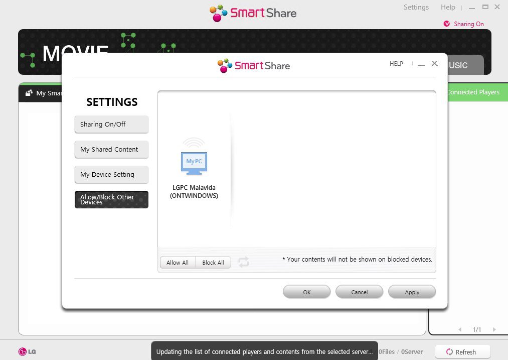 Smartshare lg download